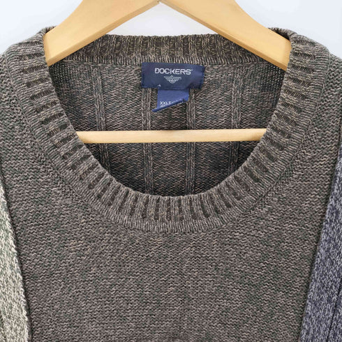 ドッカーズ DOCKERS パネルコットンニット メンズ JPN:XXL