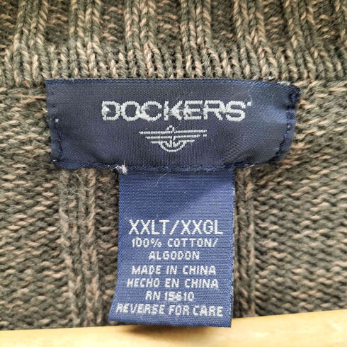 ドッカーズ DOCKERS パネルコットンニット メンズ JPN:XXL