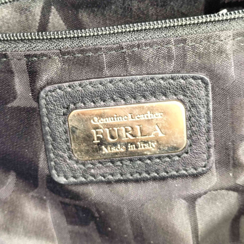 フルラ FURLA レザー切替 エナメル 2way ショルダーバッグ ハンドバッグ レディース