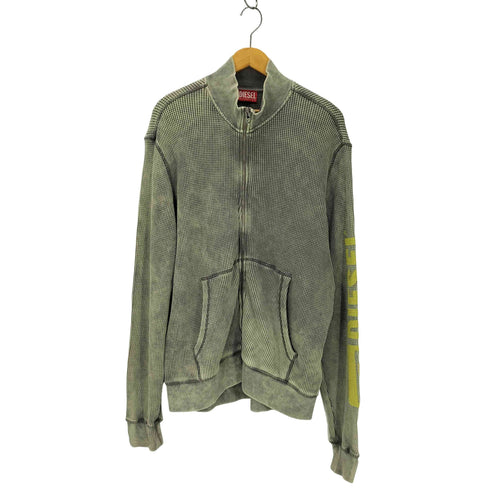 ディーゼル DIESEL S-GINAFY-ZIPジップスウェット メンズ JPN:XL