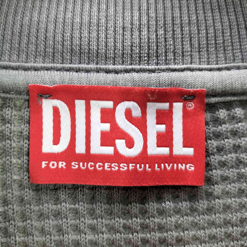 ディーゼル DIESEL S-GINAFY-ZIPジップスウェット メンズ JPN:XL