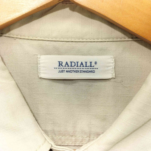 ラディアル RADIALL 2018AW バックプリント ワークシャツ ミリタリーシャツ メンズ JPN:L