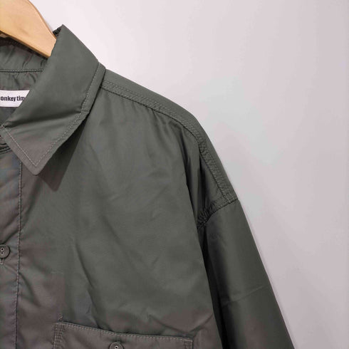 モンキータイム MONKEY TIME 2023SS PADDED PE TAFFETA SHIRT メンズ JPN:L