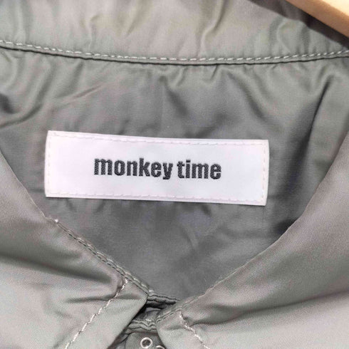 モンキータイム MONKEY TIME 2023SS PADDED PE TAFFETA SHIRT メンズ JPN:L