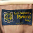 LES FOURRURES RIVIERA FURS 韓国製 裏地総柄 パイピングデザイントレンチコート メンズ US:38