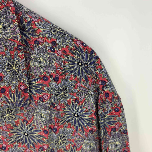 ステューシー Stussy Floral Print フローラルプリント オープンカラーシャツ メンズ import:L
