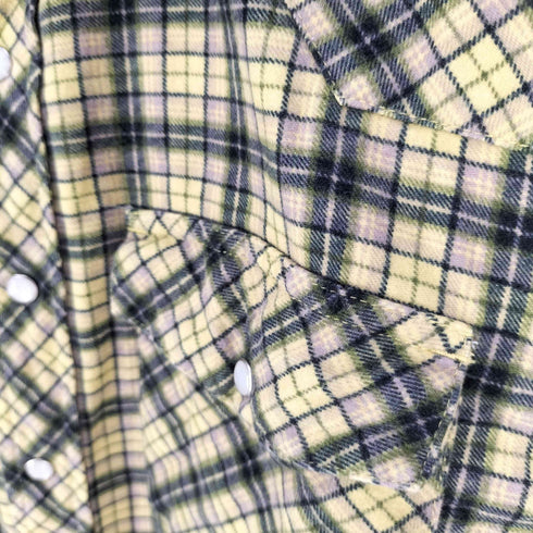 ステューシー Stussy ウエスタン ネルチェックシャツ メンズ import:M