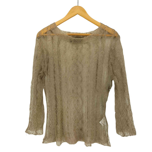 ラルフローレン アールエル RALPH RL LAUREN ウール シアー ニット セーター レディース JPN:L