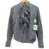 ラルフローレン RALPH LAUREN フリル L/S チェック シャツ レディース JPN:2