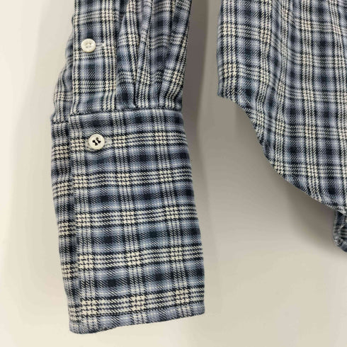 ラルフローレン RALPH LAUREN フリル L/S チェック シャツ レディース JPN:2