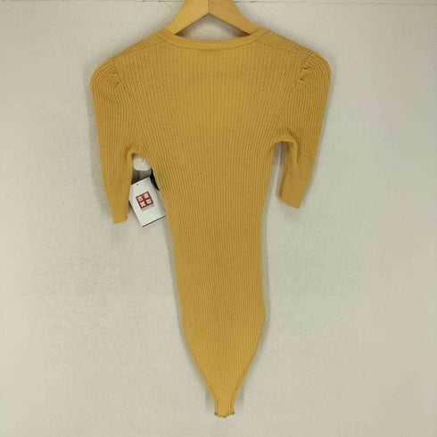 フミカウチダ FUMIKA UCHIDA RIB NT SHORT-SLEEVE BODY SUIT レディース JPN:36