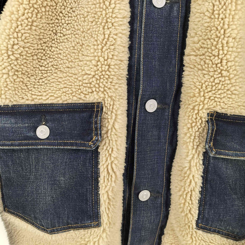 ダブルアールエルラルフローレン RRL RALPH LAUREN Denim Grizzly Jacket メンズ import:S