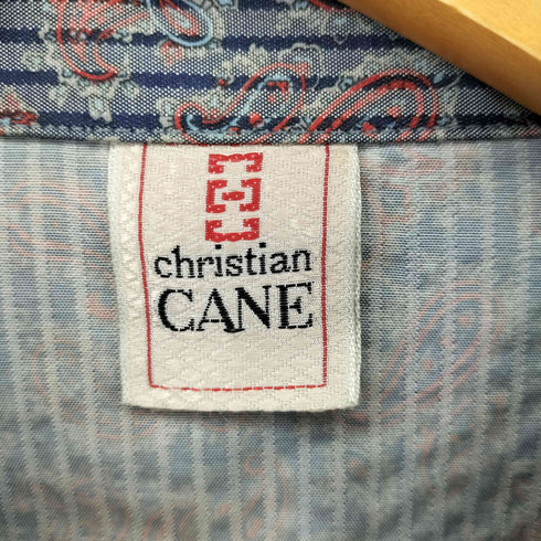 CHRISTIAN CANE ペイズリーポリコットンシャツジャケット メンズ 4