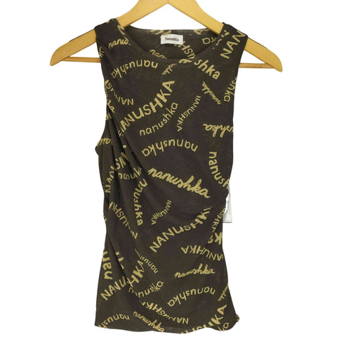 ナヌーシュカ nanushka Charo Printed Mesh Vest Top レディース JPN:M