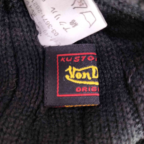 vondutch 刺繍 ニット帽 メンズ