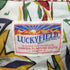 LUCKYFIELD 花柄レーヨンオープンカラーシャツ メンズ