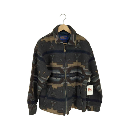 ペンドルトン PENDLETON HIGH GRADE WESTERN WEAR ネイティヴ ウールブランケットジャケット メンズ import:M
