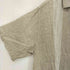 ハガー HAGGER リネンレーヨンフロントデザインオーバルカラーシャツ メンズ import:XL