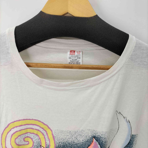ヘインズ Hanes 90S 1995© 3XL XXXL 猫プリント Tシャツ CAT デカ版 メンズ 3XL