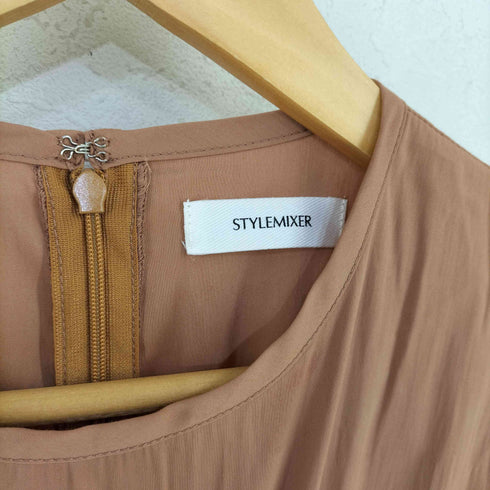 スタイルミキサー STYLEMIXER ギャザー切替ワンピース レディース JPN:M