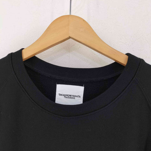 タカヒロミヤシタザソロイスト TAKAHIRO MIYASHITA The SoloIst. 24AW oversized crew neck sweat shirt オーバーサイズクルーネックスウェットシャツ メンズ JPN:46