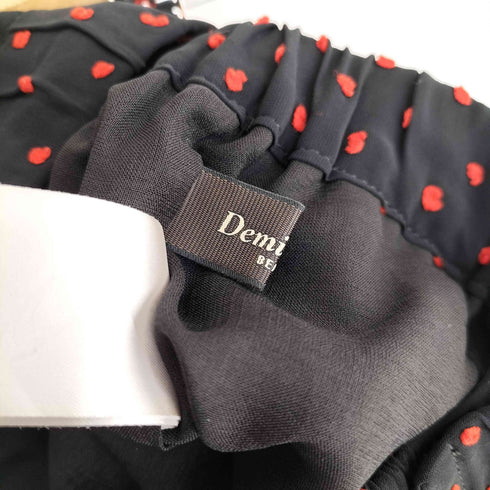 デミルクスビームス Demi-Luxe BEAMS ドットジャカードパンツ レディース JPN:38
