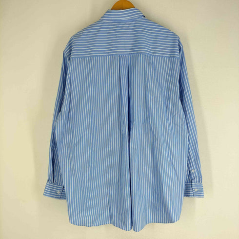 サブサエティ Subciety LOOSE SILHOUETTE STRIPE SHIRT ストライプ 長袖シャツ メンズ L