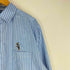 サブサエティ Subciety LOOSE SILHOUETTE STRIPE SHIRT ストライプ 長袖シャツ メンズ L