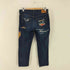 ポロラルフローレン POLO RALPH LAUREN ダメージリペア加工 パッチワーク デニムパンツ AVERY BOYFRIEND レディース