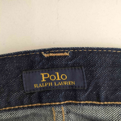 ポロラルフローレン POLO RALPH LAUREN ダメージリペア加工 パッチワーク デニムパンツ AVERY BOYFRIEND レディース