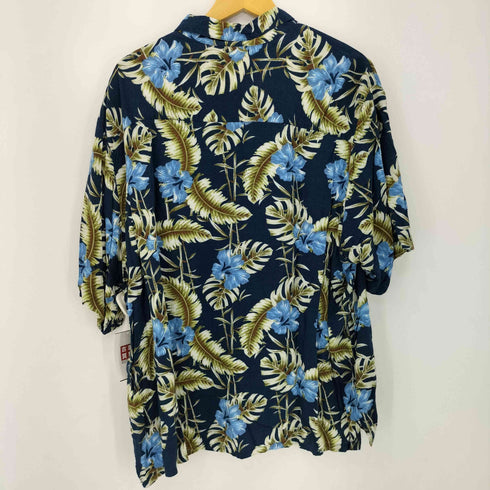 ピューリタン PURITAN 花柄レーヨンレギュラーカラーシャツ メンズ 2XL