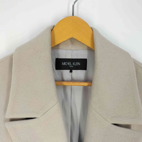 ミッシェルクラン MICHEL KLEIN ウール チェスターコート レディース