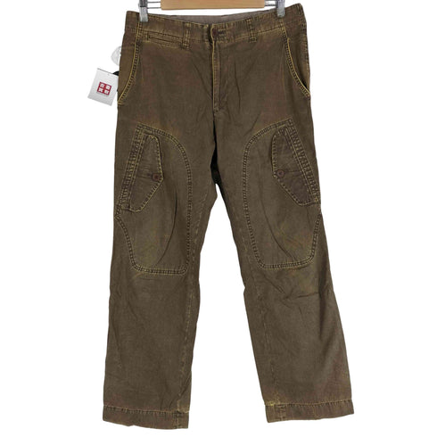 コムデギャルソンオム COMME des GARCONS HOMME AD2004 2004AW 製品染め ラージポケットカーゴパンツ 硫化 メンズ JPN:M
