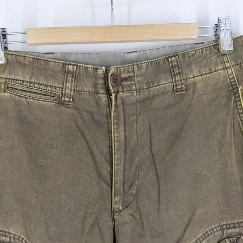 コムデギャルソンオム COMME des GARCONS HOMME AD2004 2004AW 製品染め ラージポケットカーゴパンツ 硫化 メンズ JPN:M