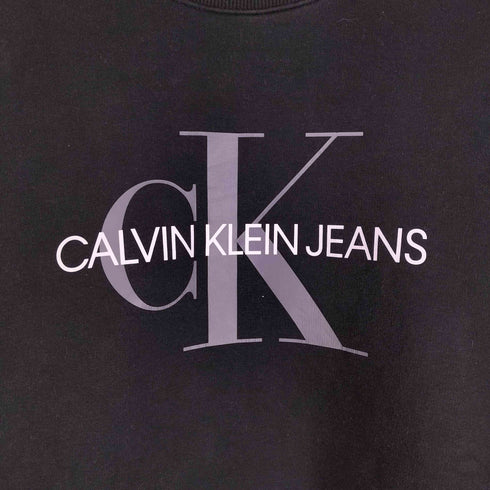 カルバンクラインジーンズ Calvin Klein Jeans ロゴプリント スウェット メンズ L
