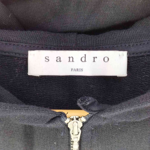 サンドロパリ sandro PARIS ハーフジップ パーカー レディース import:S