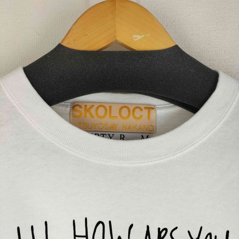 スコロクト SKOLOCT [{EMPTY R _ _ M S/S TEE プリントTシャツ メンズ JPN:L