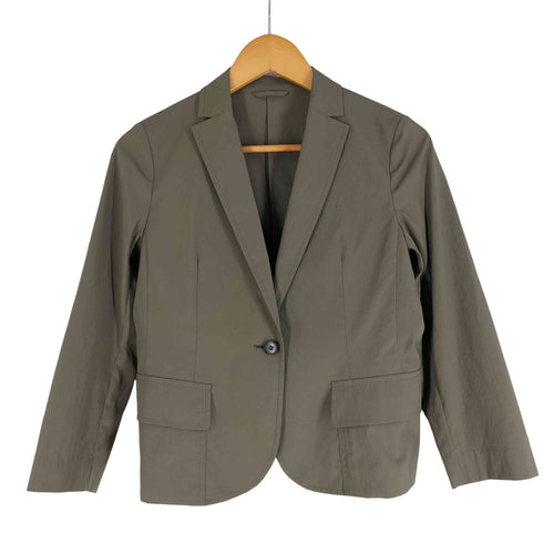 マッキントッシュ ロンドン Mackintosh LONDON ナイロン テーラード ジャケット オリーブ レディース 38