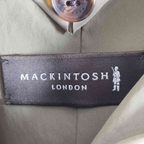 マッキントッシュ ロンドン Mackintosh LONDON ナイロン テーラード ジャケット オリーブ レディース 38