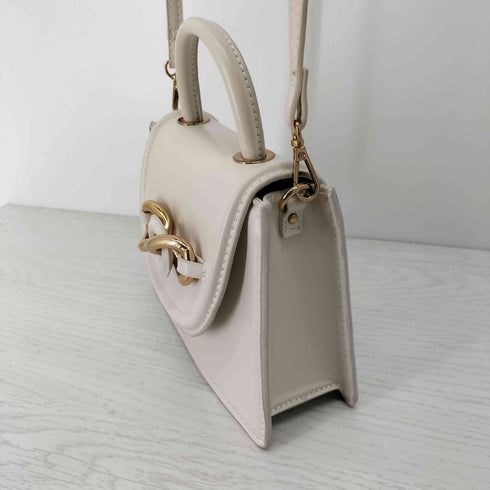 ザラ ZARA チェーンストラップ ミニシティバック 2WAY レディース