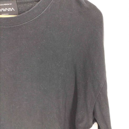 HAJIME SORAYAMA BLACK LONG SLEEVE TEE SHIRT バックプリント L/S Tシャツ メンズ