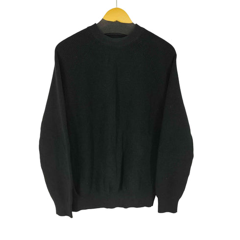 ザラ ZARA 畔編み クルーネックニット メンズ M