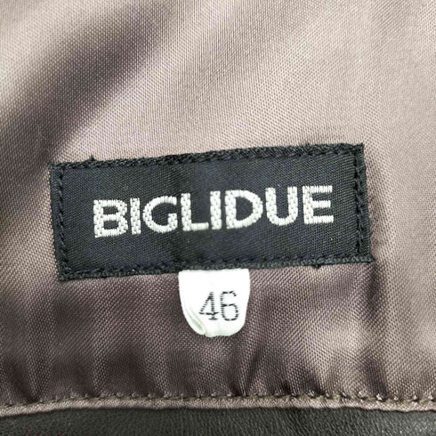 ビリドゥーエ BIGLIDUE 馬革 レザーテーラードジャケット メンズ JPN:46