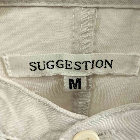 サジェスション Suggestion プリーツ加工 L/Sシャツ メンズ JPN:M