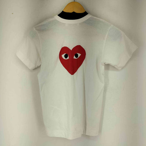 プレイコムデギャルソン PLAY COMME des GARCONS 両面プリント S/S Tシャツ レディース JPN:S