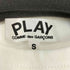 プレイコムデギャルソン PLAY COMME des GARCONS 両面プリント S/S Tシャツ レディース JPN:S