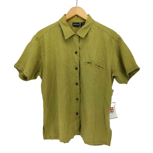 パタゴニア patagonia ポケット 半袖 ヘンプ シャツ レディース JPN:M