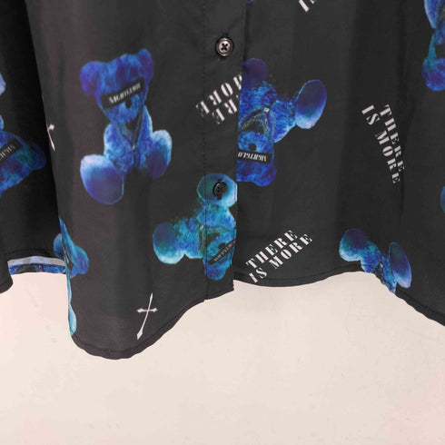 SUREVE+ 総柄 L/S シャツ クマ メンズ