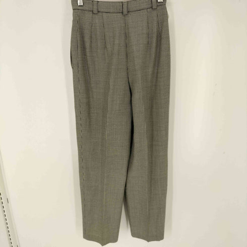 エンポリオアルマーニ EMPORIO ARMANI 総柄 2タック スラックスパンツ レディース 40