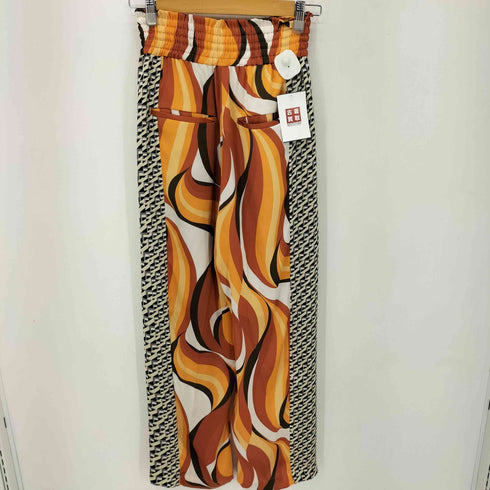 ジャーナルスタンダード JOURNAL STANDARD ×Ayumi.H ドッキングプリントパンツ レディース 36